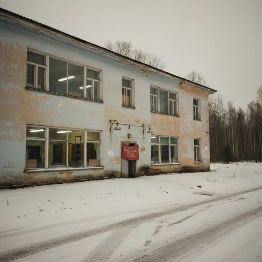 Заснеженная трасса в область, где нашли машину